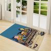 Video Game Night Carpet Rug Soft Washable Antislip Home Living Room Sofa Mats Personalized Christmas Rug