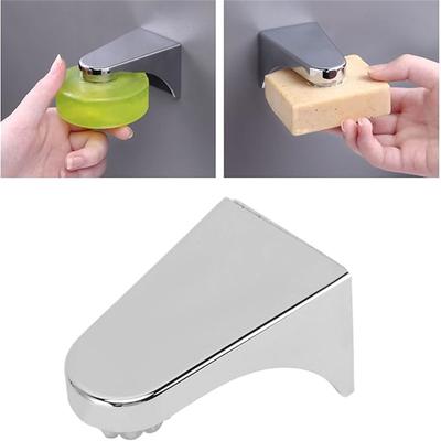 1/2 PCS Boîte à Savon Forte Aspiration Support Magnétique pour Savon Support Mural Distributeur Porte-Savon de Salle de Bain Râtelier Rangement