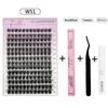 Manga Lash Clusters Dramatic Look Dynamic Volume Invisible Band Long-Lasting Reusable 8-16mm