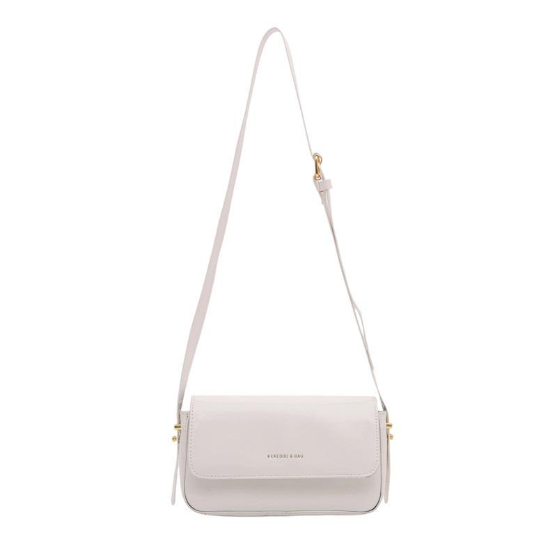 Bag Simple Retro Texture Small Bag Women's New Autumn Versatile Single Shoulder Crossbody Small Square Bag
