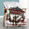 Liverpool Personalized Name Blanket Lightweight Personalized Blanket Soft Warm Cozy Versatile for Sofa Livingroom Office Chair Chair