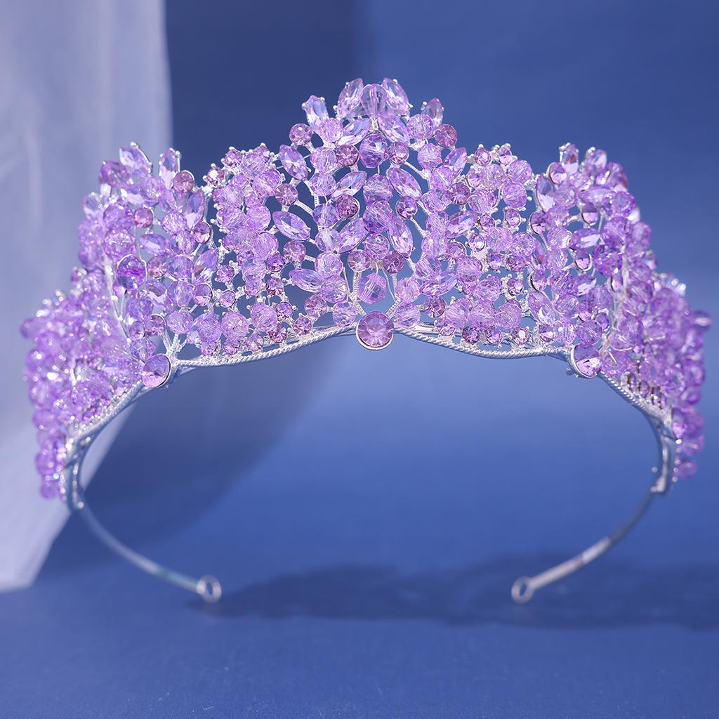 Tiaras y Coronas de Cristal Barroco para Mujer Diadema Vintage de Pedrería para Baile de Graduación Accesorios para el Cabello de Novia Boda Joyería Corona Tiara
