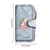 Cute Eye Ice Cream Print Long Wallet Fashion Multi Slot Portable Purse for Women Daily Use