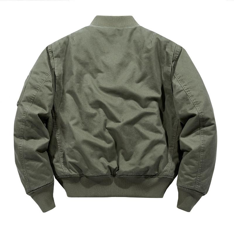 Autumn and Winter Men's Tooling Jacket Flight Jacket Jacket Locomotive Clothing Men's Clothing