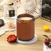 Small Tea Color Cup Candle Glass Jar Without Soy Wax Atmosphere Aromatic Candle