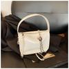 Popular silver chain bag small bag women's new fashion versatile messenger bag small square bag