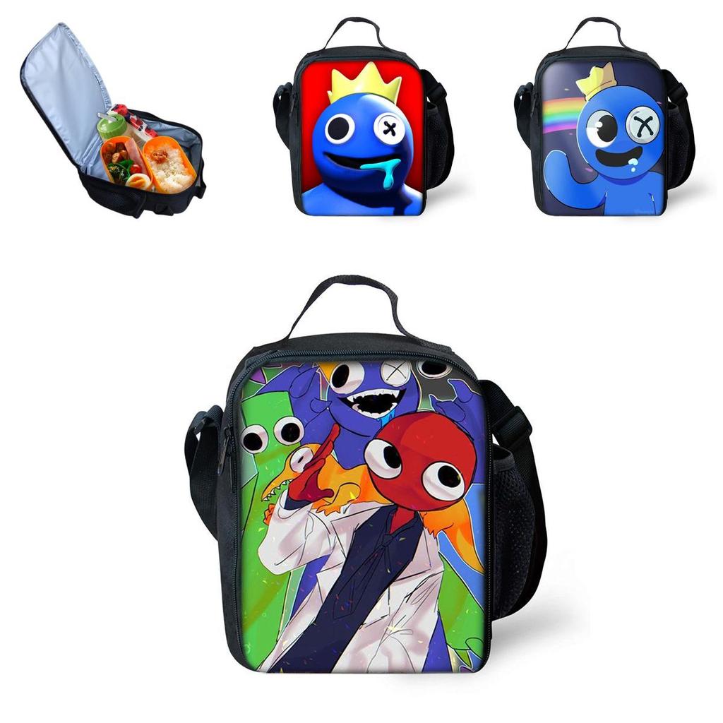 Roblox Rainbow Friends Insulated Lunch Bag For Kids Waterproof And Large Capacity