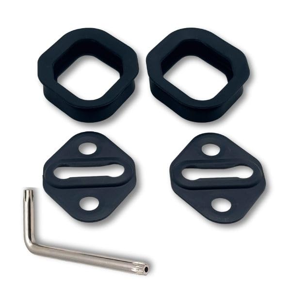 

JYFACTORY Накладки на фиксаторы сдвижной двери для Toyota 4 штуки Alphard, Noah, Voxy,