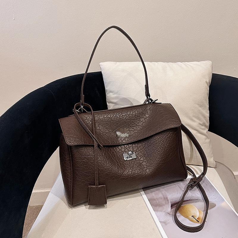 2025 Retro Suède Oppervlak Herfst/Winter Dames Crossbody Draagtas