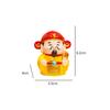 Cute God Of Wealth Ornaments Chinese Style Immortals Shentai Home Entry Workstations Office Desktops Emotional Stability Decor.