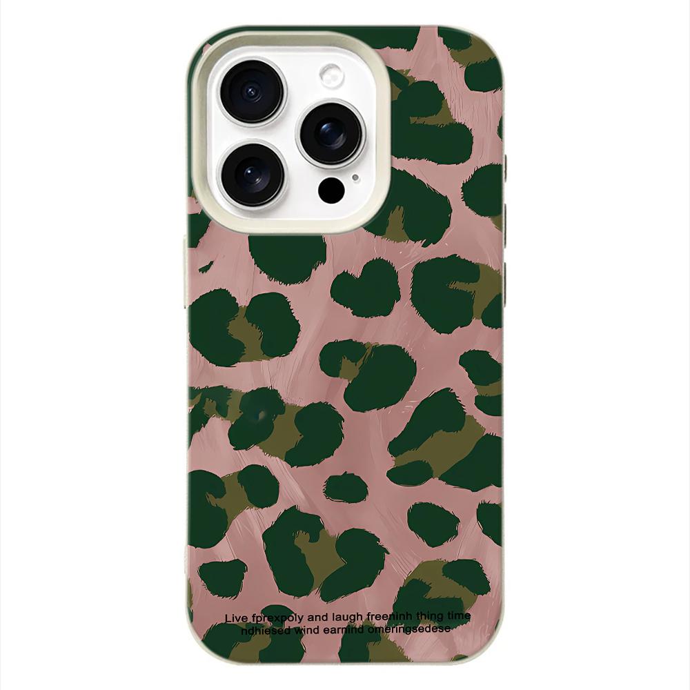Sexy Leopard Print Phone Case For IPhone 17 16 15 Plus 11 13 12 14 Pro Max 16e 17 Air Soft Transparent Cover Cases Coque