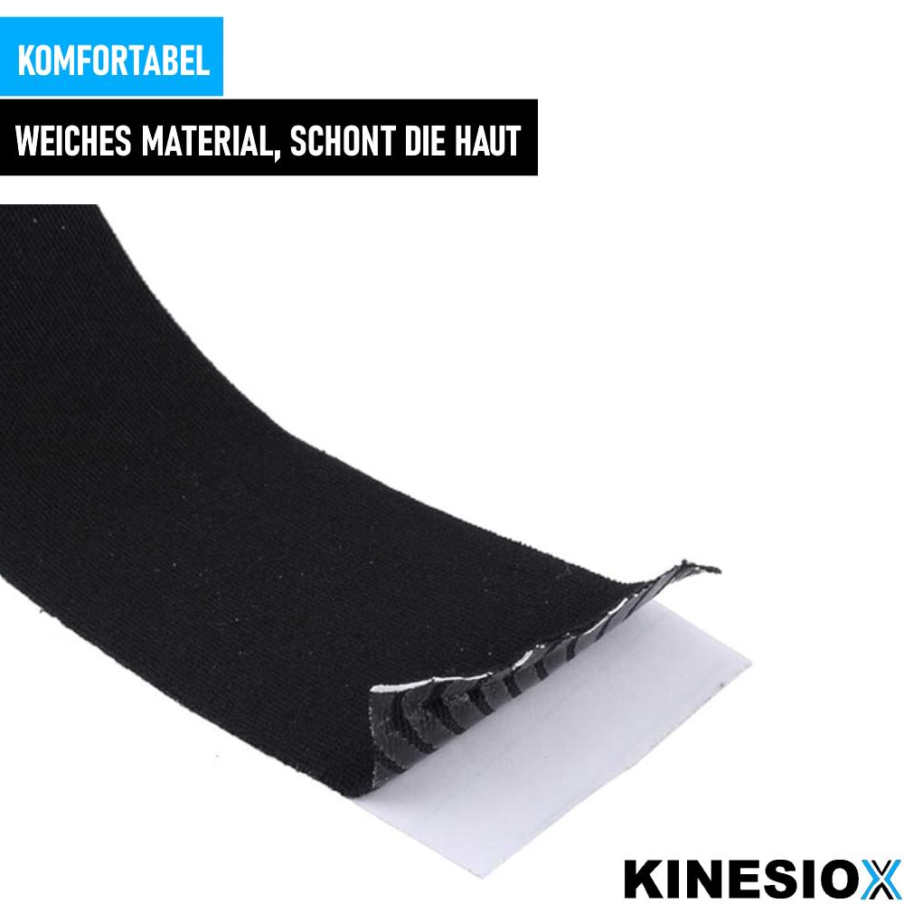 KINESIOX Taśma Kinezjologiczna Taśma Sportowa Taśma Fizjoterapeutyczna Bandaż Mocujący Wodoodporna Bez Lateksu