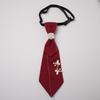 Necktie With Pearl Embellishments For Men And Women Suitable For Office And Formal Wear