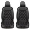 Quick Heat 12V Automotive Cushion Breathable Cotton Construction Anti Slip Base Winter Comfort Rapid Warmth Technology