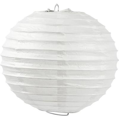 Paper Lantern - Ball - 35 Cm - White - Garden - Outdoor