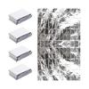 [CAMPDIECAST] Aluminum Sheet Emergency Blanket Set of 5 Quiet Disaster Prevention Goods (140cm x 200cm)