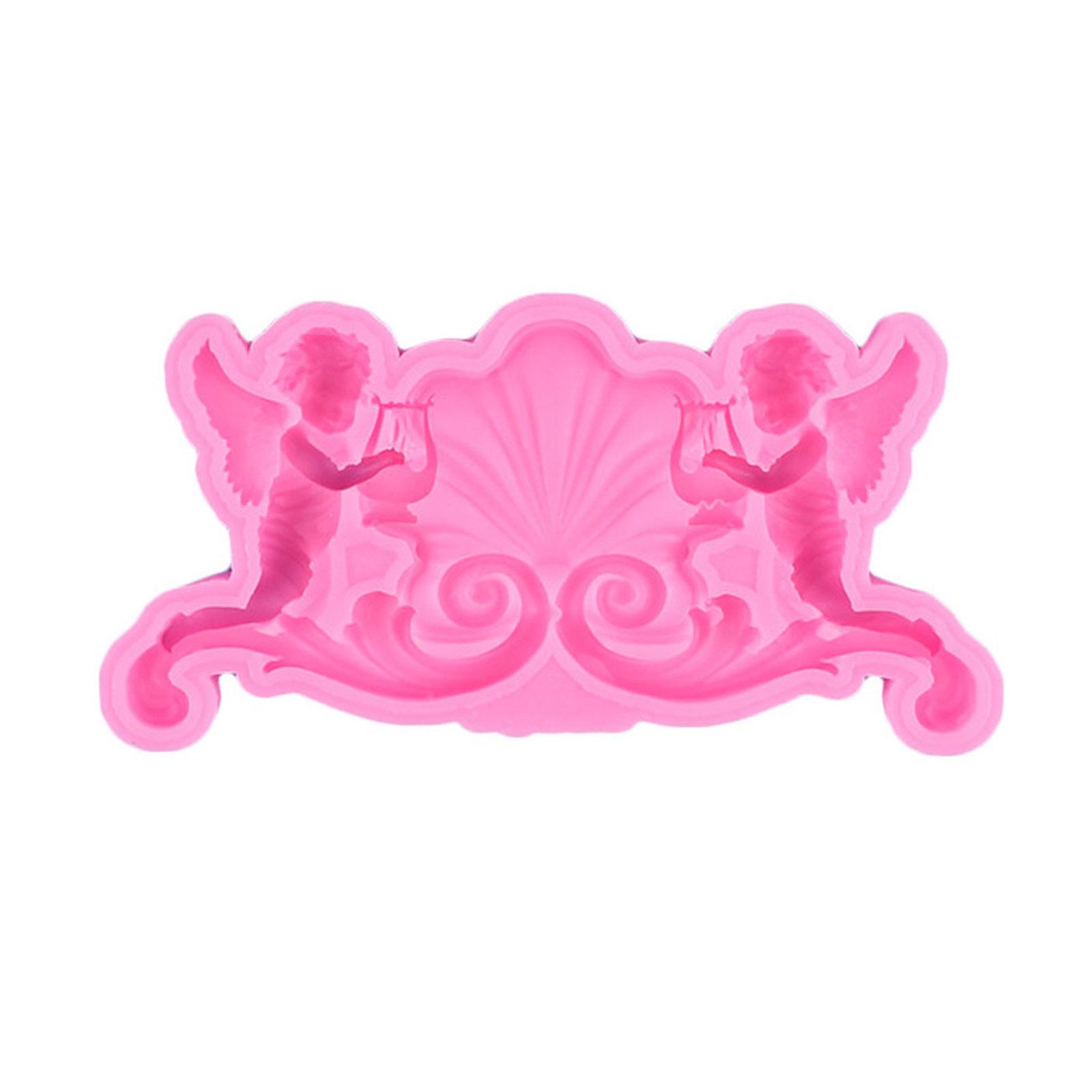 

Форма для шоколадного торта с крыльями в виде сахарной арфы своими руками, форма для выпечки печенья, пищевая силиконовая форма для помадки