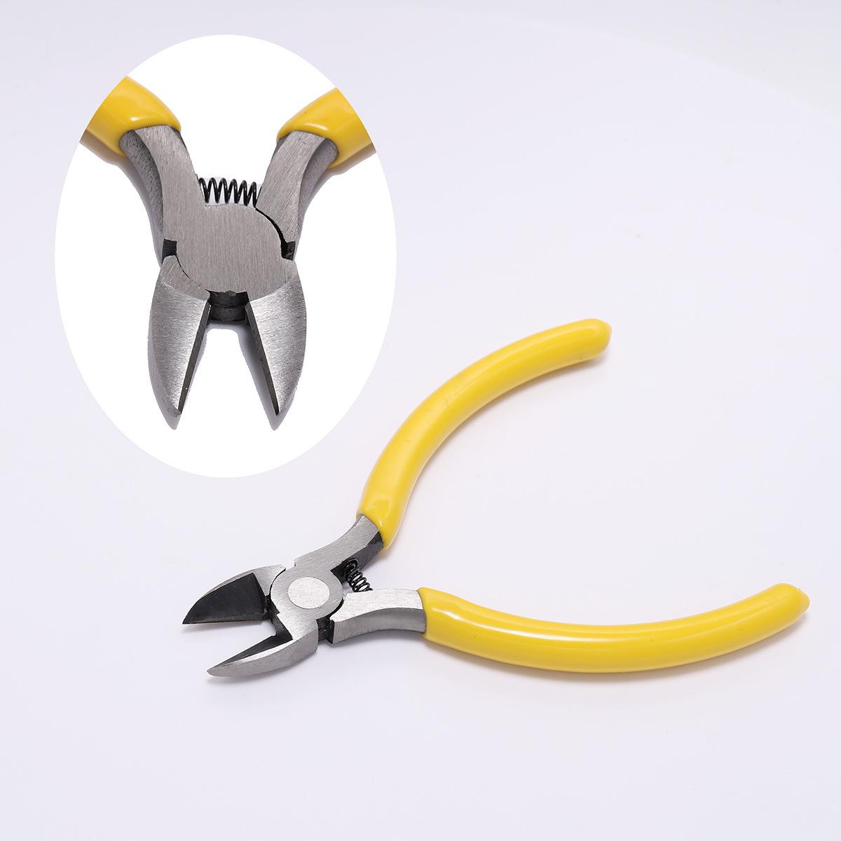 

Hardware Tools Scissor Tin Snips Metal Sheet Cutting Snip Cutter Multi-directional Scissors Industrial Professional Hand Tool 5 Inches