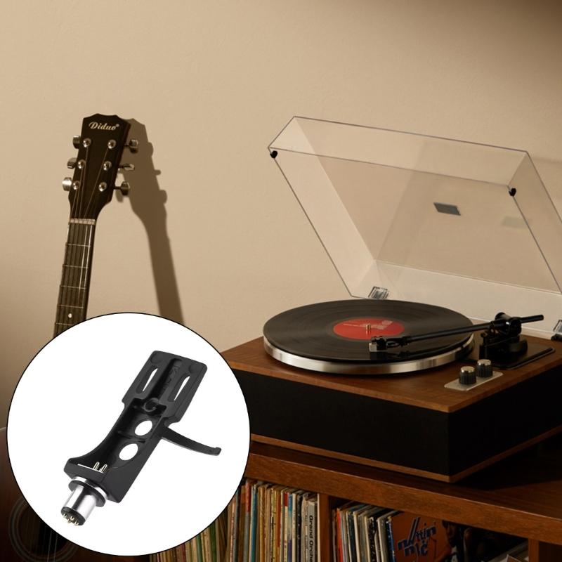 Classical 4pin Turntable Cartridge Mount Headshell Phono Cartridge Holder for Music Enthusiasts and DJs