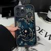For Samsung S25 S24 S23 S22 S20 Ultra Plus S21 FE Case Moon Sun Design Printed Cover For Galaxy A55 A54 A35 A15