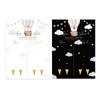 Gender Reveal Party Supplies Rabbit Poster with 36pcs Stickers for Baby Shower Gender Announcement Party Accessories