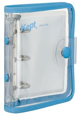 Raymay Fujii Kept Mini Binder System Indigo Blue KP8DB Planner, 3-Ring,