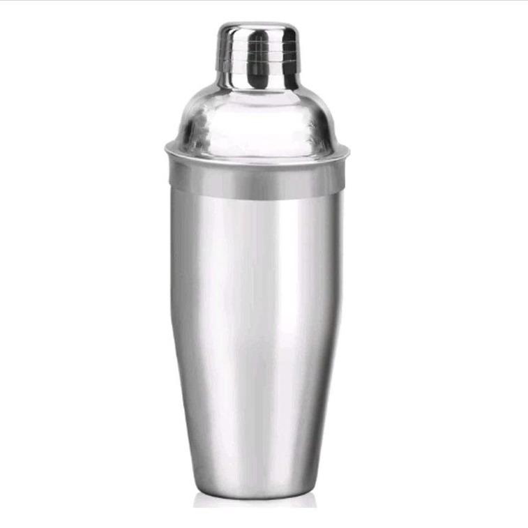 Stainless Steel 550ml Three-Piece Cocktail Shaker Set