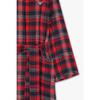 Men S Tartan Check Cotton dreSSing Gown  0814341003 