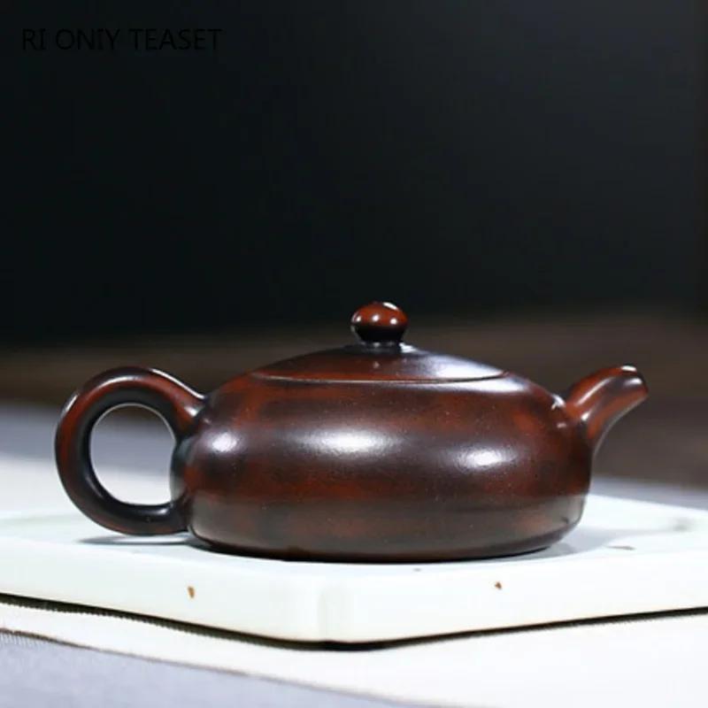 150ml Tradition Yixing Purple Clay Teapot Famous Handmade Plum Blossom Tea Pot Beauty Tea Infuser Kettle Chinese Zisha Tea Set