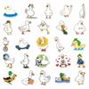 50 Duck Graffiti Cartoon Animal Stickers - Waterproof DIY Decor for Kids: Phone Cases, Suitcases
