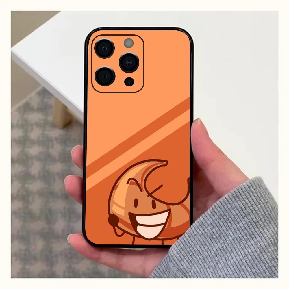 

Bfdi Battle For Dream Island Phone Case For Apple iPhone 15,14,13,12,11,Pro,X,XS,Max,XR,Plus,Mini Soft Black Cover iPhone7