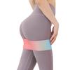 Círculo de Quadril Elástico Fitness Agachamento Banda de Resistência para Pernas Anti-derrapante Círculo de Abuso de Glúteos Exercício de Yoga em Casa Gradiente Lindo Círculo de Glúteos