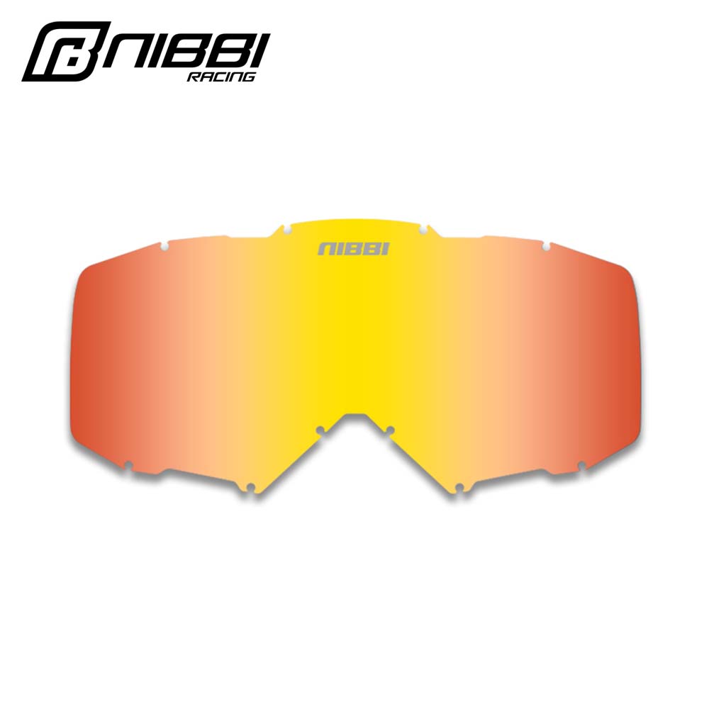 NIBBI Goggles Lens Windshield Mirror Motorcycle Accessories оранжевый