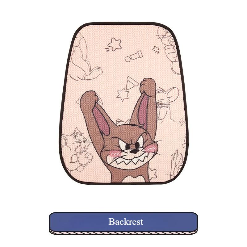Cute Cartoon Cat And Mouse Four Seasons Universal Seat Cushion for Women's Personalized Couple Car Seat Cover Seat Accessories