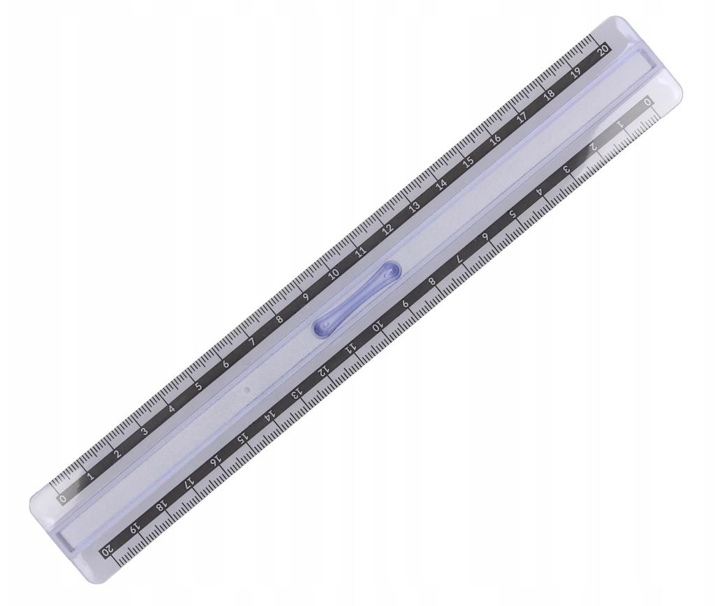 Pratel School Ruler 20 Cm Double Memobe 109-00