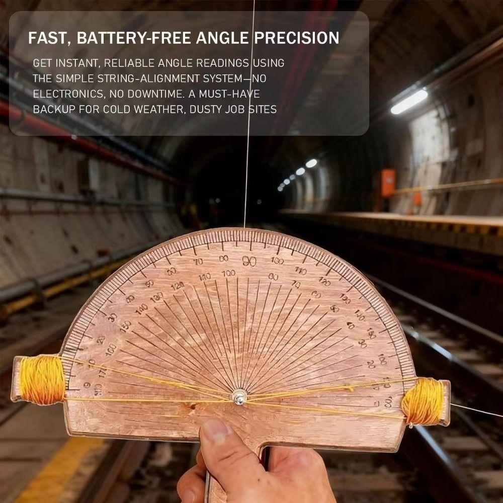 Accurate Measurement Handcrafted Angle Tool Laser-Engraved Angle Finder Carpenters