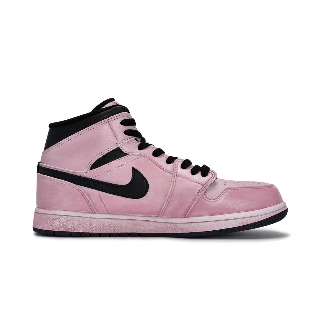 Jordan Air Jordan 1 Vintage Basketball Shoes Unisex Mid Top Black DQ8426-132(Team80-S-BOX)