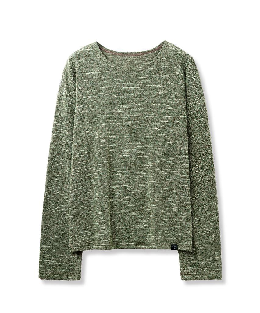 LXT Soft Crop Knit Long Sleeve [Khaki]