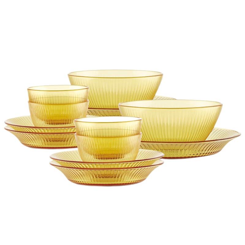 Kambach Snapware Jingzun 12-Piece Glass Tableware Set