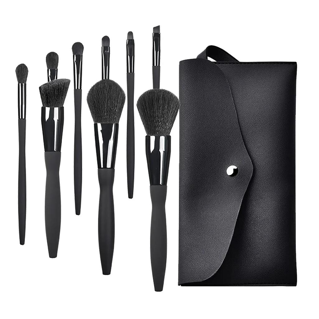 Set di 9 Pennelli per Trucco Ombretto Fondotinta Donna Cosmetico Cipria Libera Blush Super Morbidi per sfumare Pennello Make Up Strumento di Bellezza