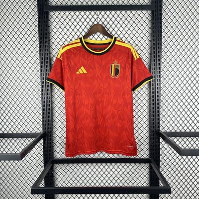 Belçika 2026 Dünya Kupası Forması Taraftar Versiyonu aynı stil Futbol Forması