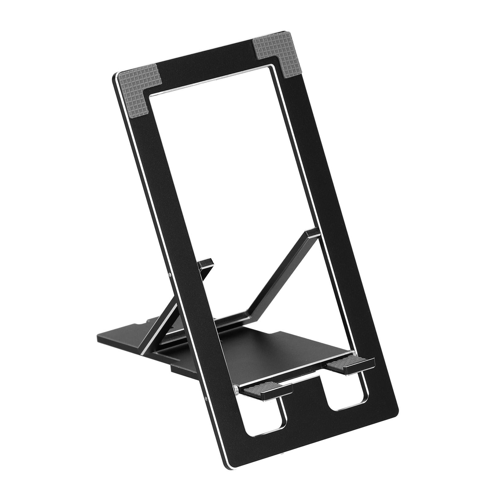 Mobile Phone Stand for Desk Foldable Aluminium Alloy Desktop Phone Holder Tablet Bracket