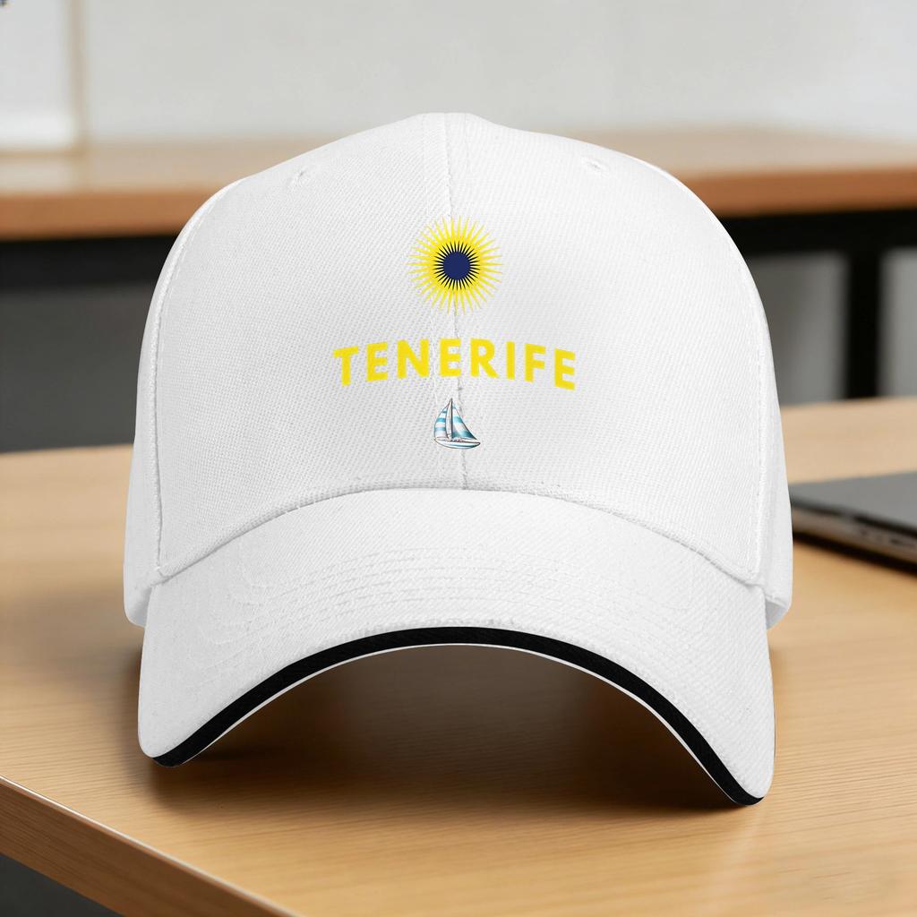Tenerife Sun Baseball Cap Summer Women Men Custom DIY Trucker Hat Hot Sale Street Style Hunting Camping Baseball Caps