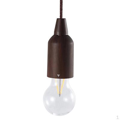 Zieh-Hänge-Glühbirnenzelt Campinglampe Batteriebetrieben