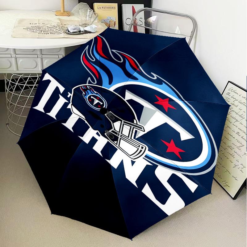 Tennessee Logo Art Umbrella Folding umbrella, automatic umbrella 8-Frame for Travel, camping Use Gift for Halloween Christmas
