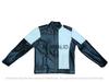 Lambskin Real Men's Jacket Black & White Genuine Leather Handmade Lambskin Soft Stylish