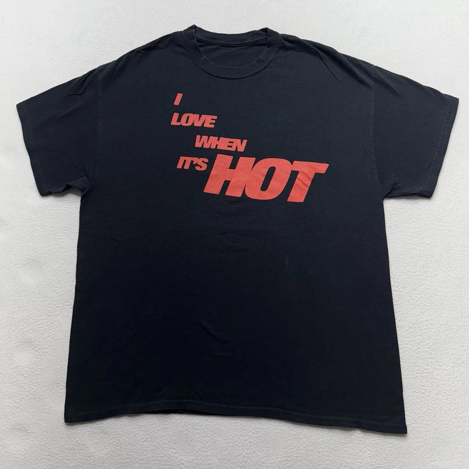 

2019 YOUNG THUG I Love When It’s Hot Rap Tee Size XL Black S