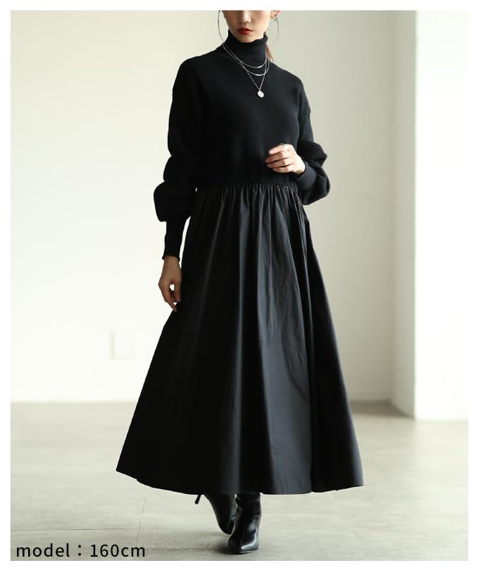 la Instantly look stylish on busy mornings with this docking flared fashion perfect for fall and Free [sawa á mode] dress. Women's dress, spring.