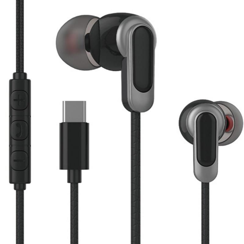 Digital Chip Type-c Wired Earphones Factory Wholesale Live Broadcast E-sports Tuning Suitable for IPhone Samsung Xiaomi Phone