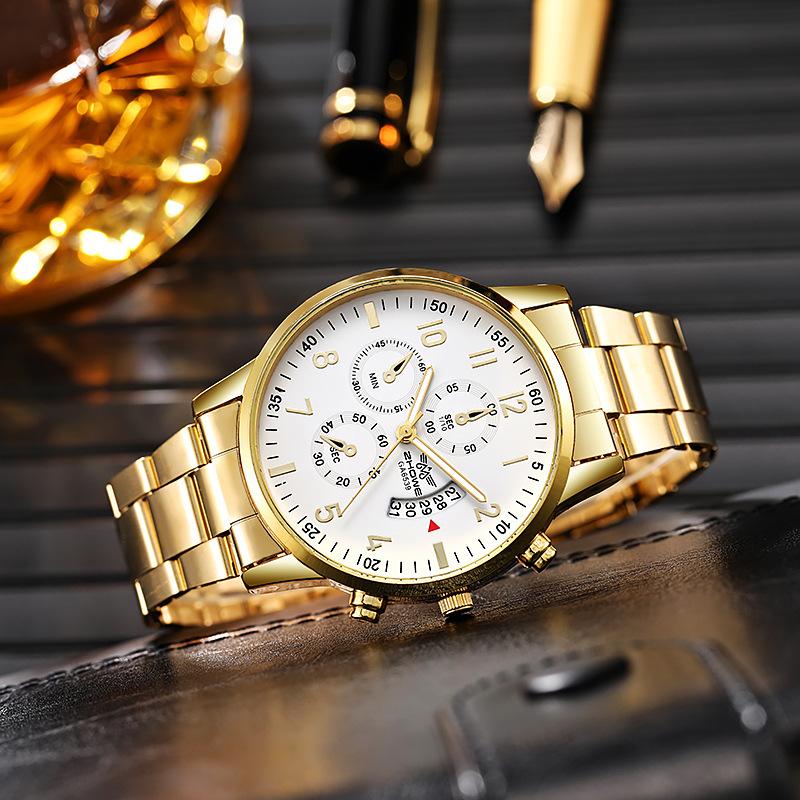 Fashion Casual Men S Multifunctional Quartz Movement Watch Business Watch